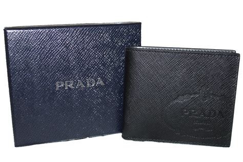 men prada saffiano leather wallet|authentic prada wallet.